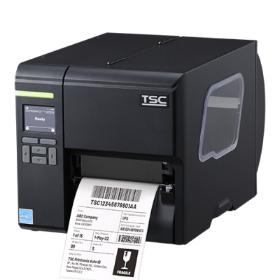 Промышленный принтер этикеток TSC ML341P: 300dpi, 2.3-INCH LCD, DRAM 128MB/FLASH 128MB, USB+RS-232+ETHERNET+USB HOST+RTC, Wi-Fi READY