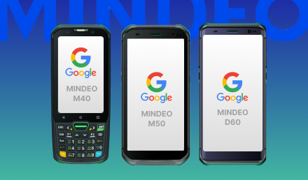 Сервисы Google доступны на всех терминалах от производителя Mindeo (M40, M50, D60)